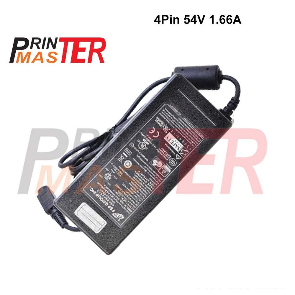 90W 54V 1.66A AC Adapter 4 Pin Connector
